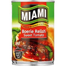 Miami Boerie Relish Sweet Tomato