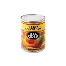 All gold Chunky Apricot jam 450g