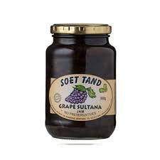 Soet Tand grape sultana jam 500g