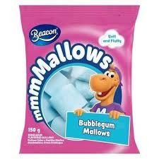 Beacon marshmallows bubblegum