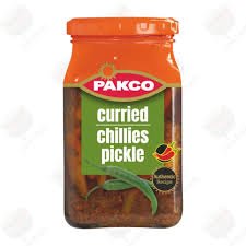 Pakco curried chillies pickles 325g