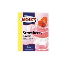 Moirs Instant pudding Strawberry 90g