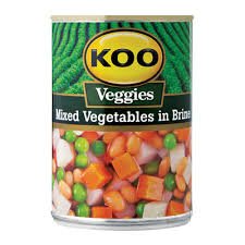 Koo Mixed Vegetables in Brine 410g